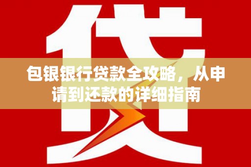 坪林包银银行贷款全攻略，从申请到还款的详细指南