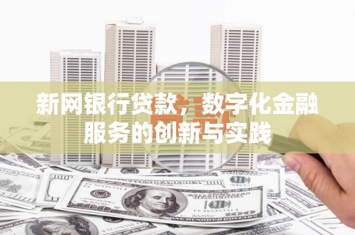 坪林新网银行贷款，数字化金融服务的创新与实践