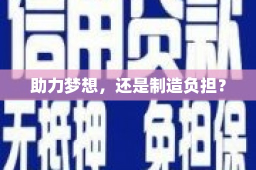 坪林助力梦想，还是制造负担？