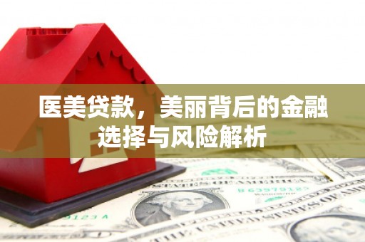 坪林医美贷款，美丽背后的金融选择与风险解析