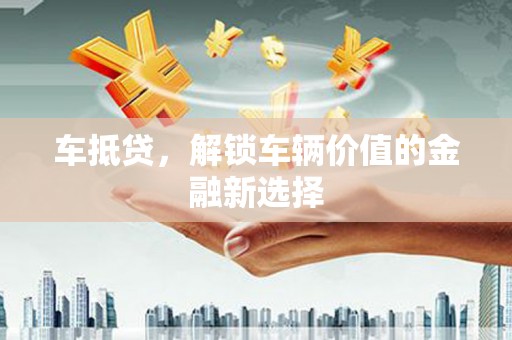 坪林车抵贷，解锁车辆价值的金融新选择