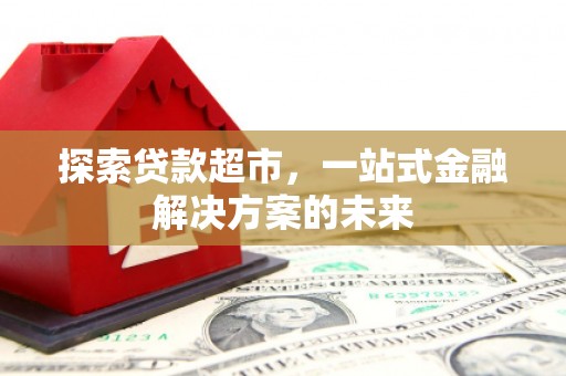 坪林探索贷款超市，一站式金融解决方案的未来