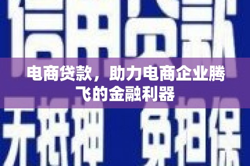 坪林电商贷款，助力电商企业腾飞的金融利器