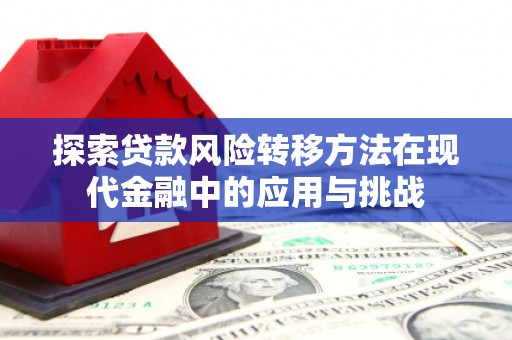 坪林探索贷款风险转移方法在现代金融中的应用与挑战