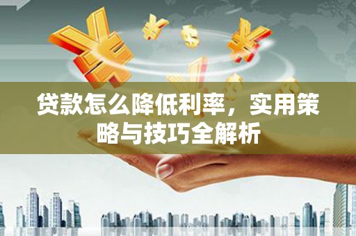 坪林贷款怎么降低利率，实用策略与技巧全解析