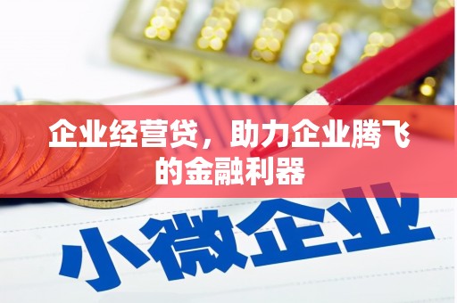 坪林企业经营贷，助力企业腾飞的金融利器
