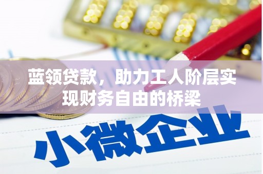 坪林蓝领贷款，助力工人阶层实现财务自由的桥梁