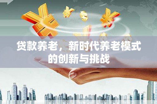 坪林贷款养老，新时代养老模式的创新与挑战