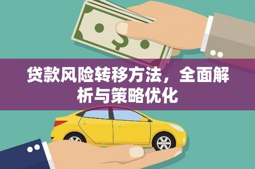 坪林贷款风险转移方法，全面解析与策略优化