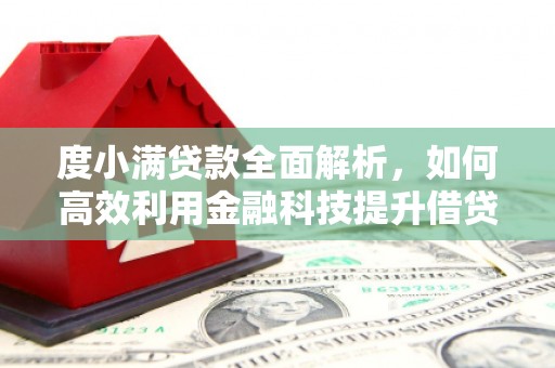 坪林度小满贷款全面解析，如何高效利用金融科技提升借贷体验