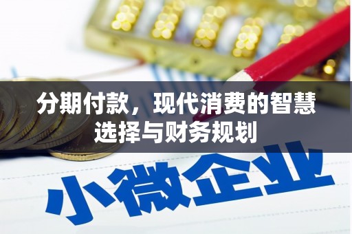 坪林分期付款，现代消费的智慧选择与财务规划