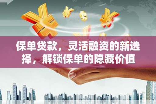 坪林保单贷款，灵活融资的新选择，解锁保单的隐藏价值