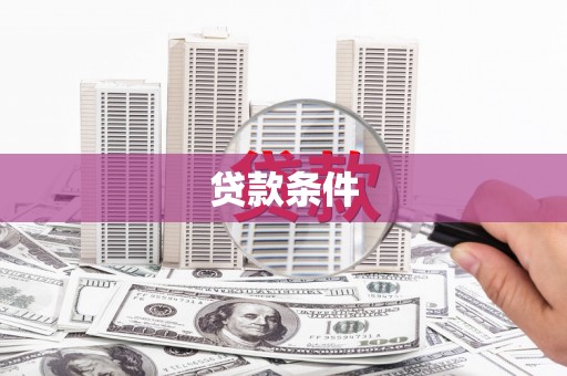 坪林贷款条件