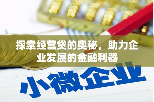 坪林探索经营贷的奥秘，助力企业发展的金融利器
