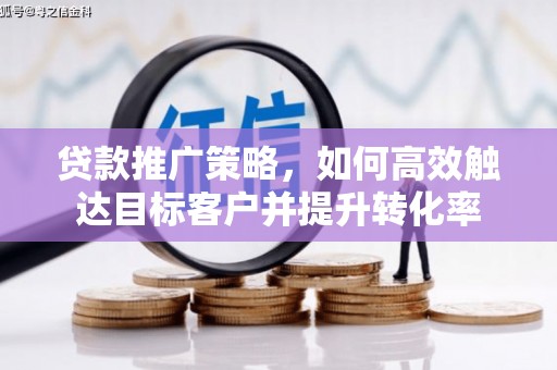坪林贷款推广策略，如何高效触达目标客户并提升转化率