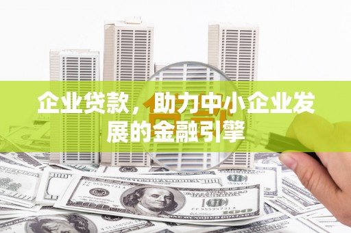 坪林企业贷款，助力中小企业发展的金融引擎