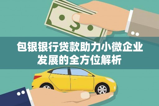 坪林包银银行贷款助力小微企业发展的全方位解析
