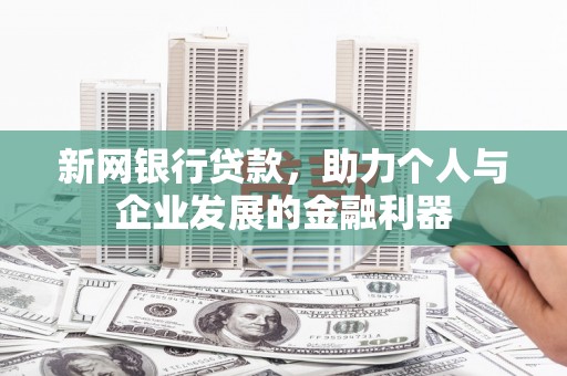 坪林新网银行贷款，助力个人与企业发展的金融利器
