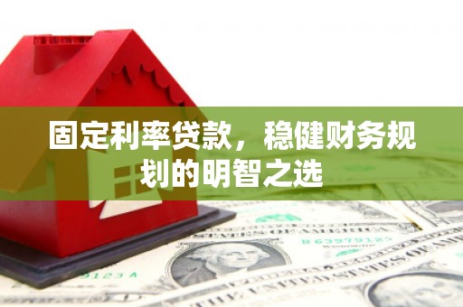 坪林固定利率贷款，稳健财务规划的明智之选