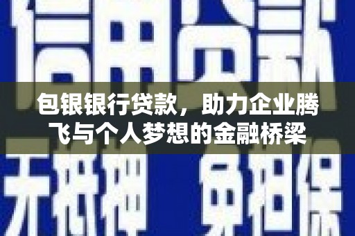 坪林包银银行贷款，助力企业腾飞与个人梦想的金融桥梁