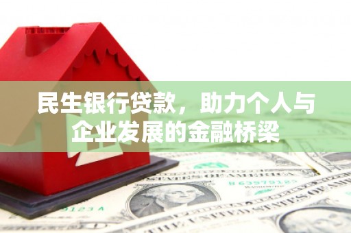 坪林民生银行贷款，助力个人与企业发展的金融桥梁