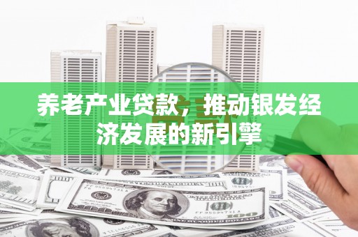 坪林养老产业贷款，推动银发经济发展的新引擎