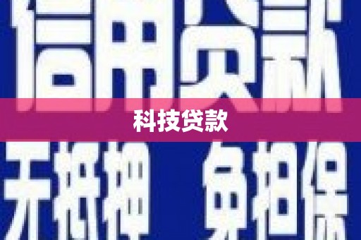 坪林科技贷款