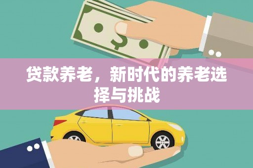 坪林贷款养老，新时代的养老选择与挑战