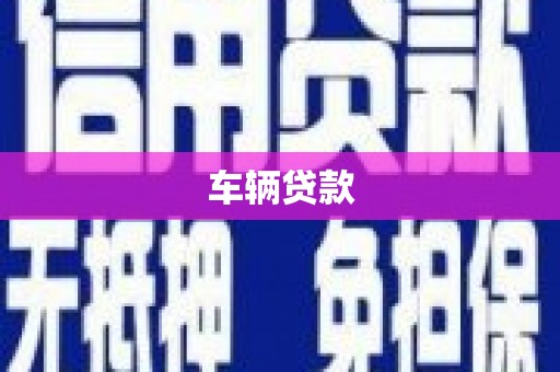 坪林车辆贷款