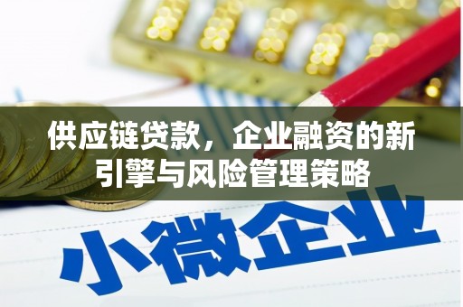 坪林供应链贷款，企业融资的新引擎与风险管理策略