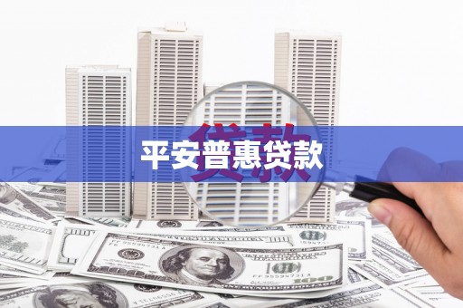 坪林平安普惠贷款