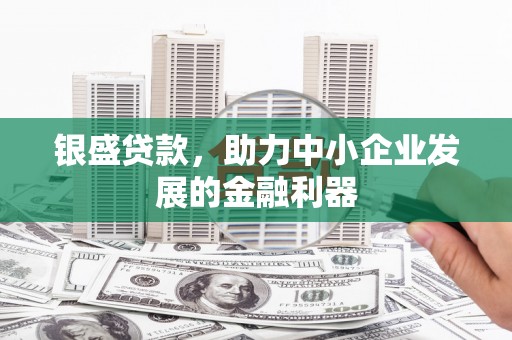 坪林银盛贷款，助力中小企业发展的金融利器