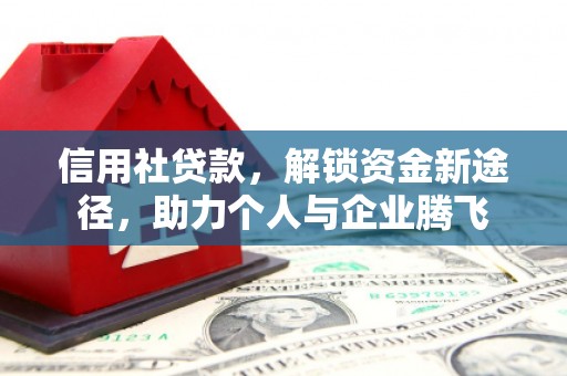 坪林信用社贷款，解锁资金新途径，助力个人与企业腾飞