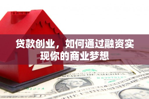 坪林贷款创业，如何通过融资实现你的商业梦想