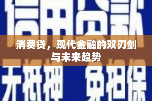 坪林消费贷，现代金融的双刃剑与未来趋势