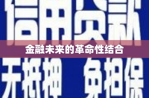 坪林金融未来的革命性结合