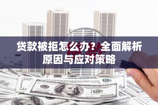 坪林贷款被拒怎么办？全面解析原因与应对策略