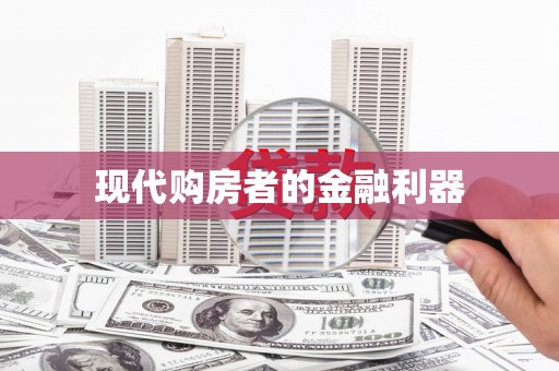 坪林现代购房者的金融利器