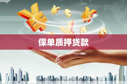 坪林保单质押贷款