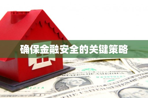 坪林确保金融安全的关键策略