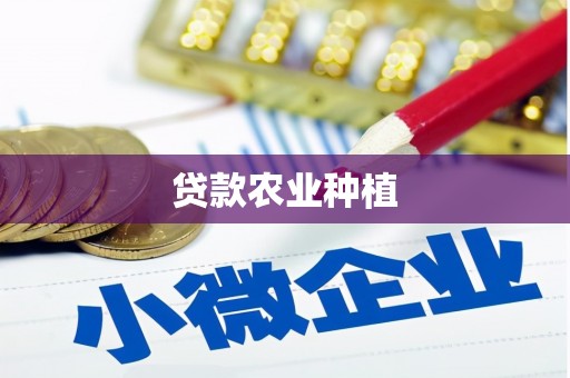 坪林贷款农业种植